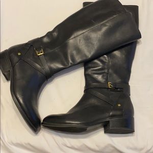Women’s Ralph Lauren Black Mid Calf Boots